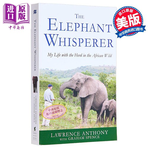 象语者 我与非洲野生象群的生活 The Elephant Whisperer 英文原版 Lawrence Anthony 野生动物保护【中商原版】