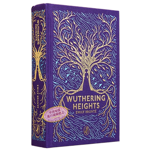 艾米莉勃朗特 呼啸山庄英文原版 海雀布纹经典 Wuthering Heights 呼啸山庄英文版呼啸山庄电影周边呼啸山庄小说原著