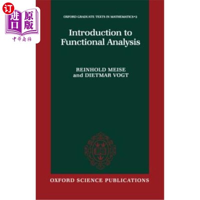 海外直订Introduction to Functional Analysis 功能分析导论