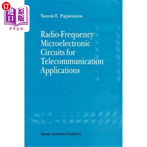 海外直订Radio-Frequency Microelectronic Circuits for Telecommunication Applications 电信应用的射频微电子电路