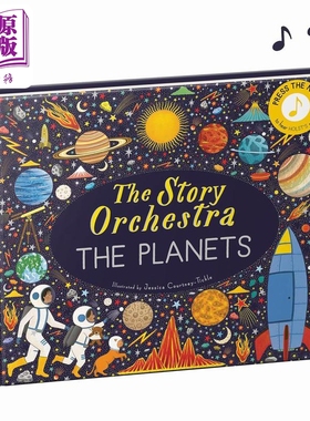 小猫头鹰社管弦乐队 星际The Story Orchestra The Planets 英文原版 亲子科普故事图画书 音乐绘本 进口儿童读物【中商原版?