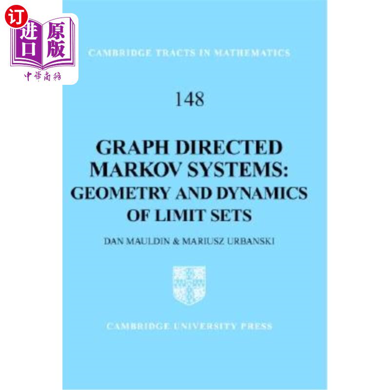 海外直订Graph Directed Markov Systems: Geometry and Dynamics of Limit Sets 图有向马尔可夫系统：极限集的几何与动力学