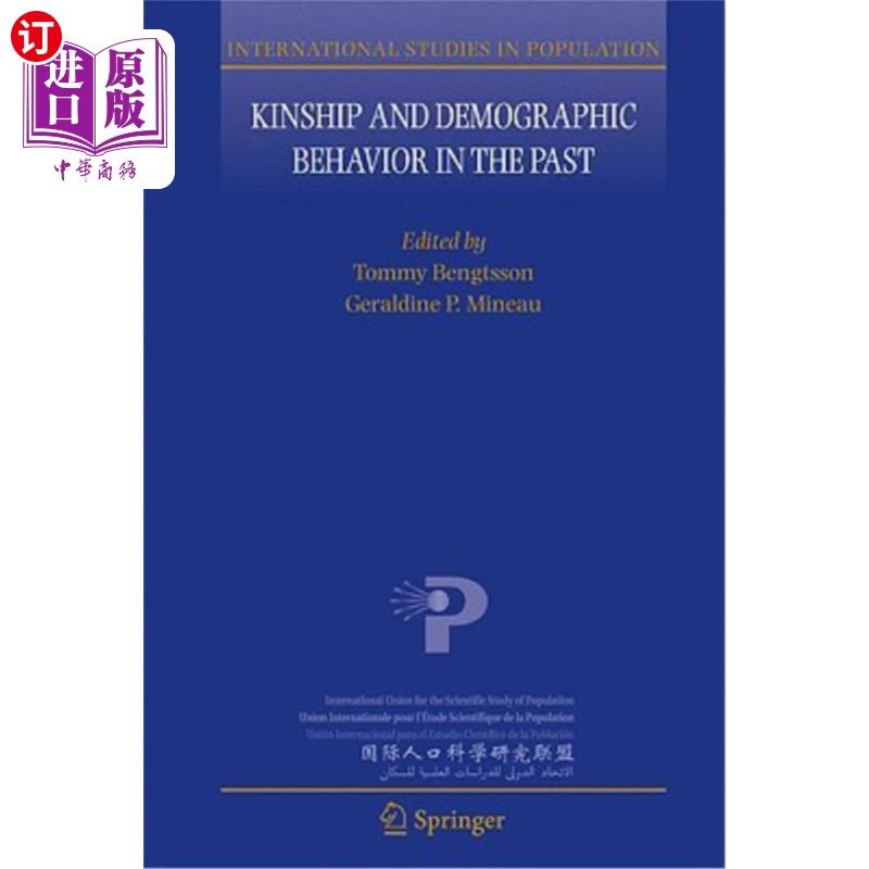 海外直订Kinship and Demographic Behavior in the Past 过去的亲属关系和人口统计学行为