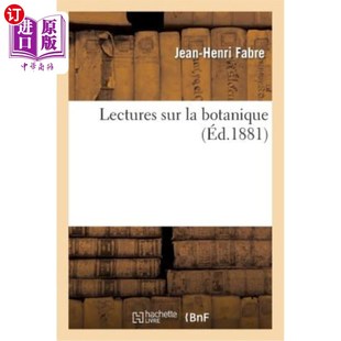 海外直订法语 Lectures Sur La Botanique 植物学讲座