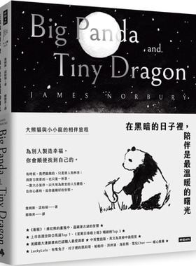 在黑暗的日子里 陪伴是最温暖的曙光 大熊猫与小小龙的相伴旅程 港台原版 James Norbury 时报出版【中商原版】