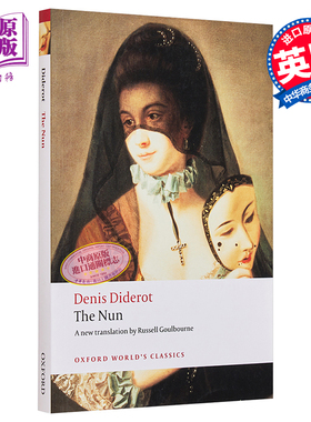 预售 The Nun Oxford World's Classics 英文原版狄德罗：修女 牛津世界经典 【中商原版】