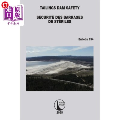 海外直订Tailings Dam Safety / Securite des Barrages de S... 尾矿坝安全/无菌坝安全