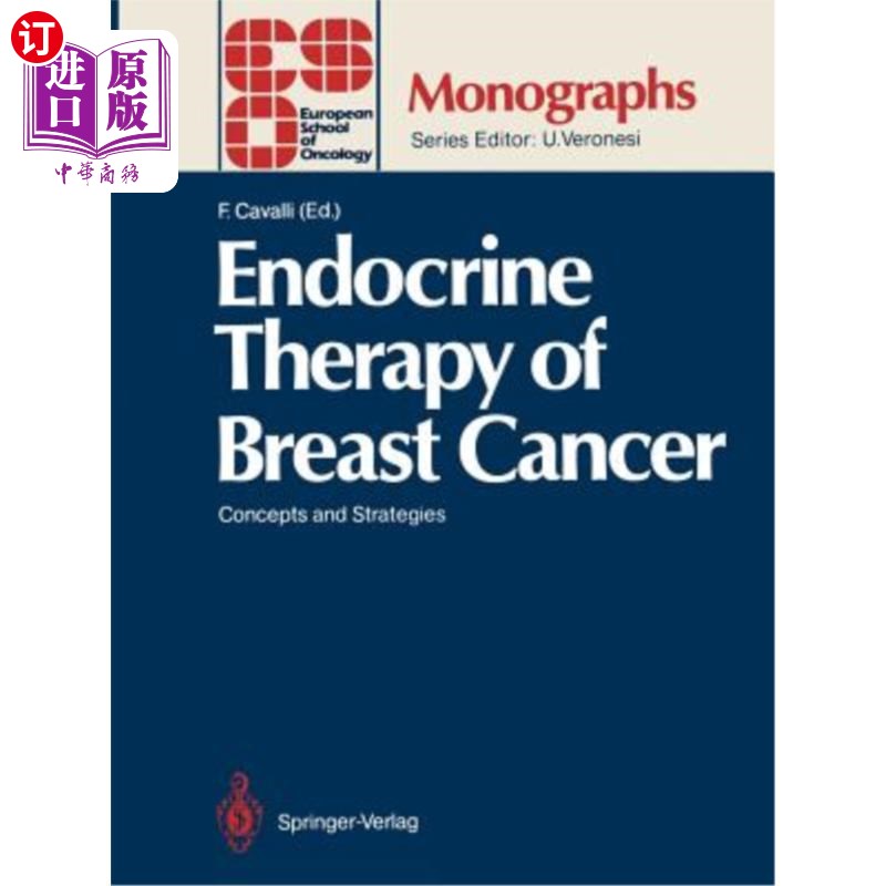 海外直订医药图书Endocrine Therapy of Breast Cancer: Concepts and Strategies 乳腺癌的内分泌治疗:概念和策略