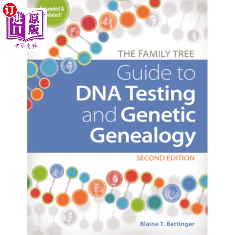 海外直订The Family Tree Guide to DNA Testing and Genetic Genealogy《DNA检测和遗传家谱指南》