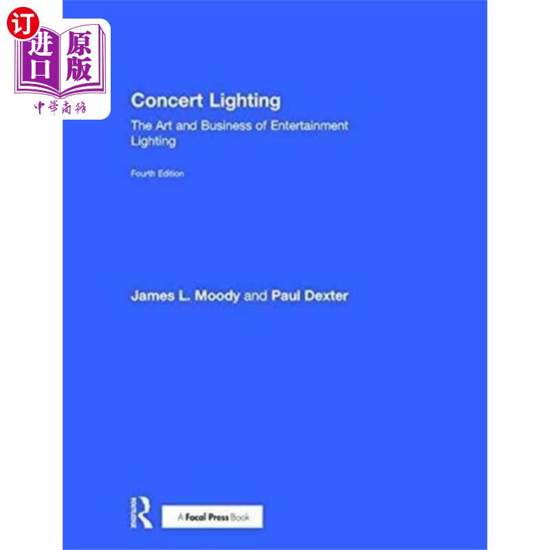 海外直订Concert Lighting 音乐会照明