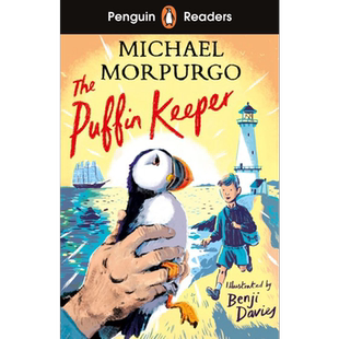 Penguin Readers Level 2 The Puffin Keeper ELT Graded Reader企鹅分级文学经典2级海雀门将 Michael Morpurgo【中商原版】