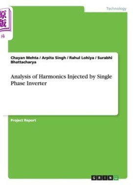 海外直订Analysis of Harmonics Injected by Single Phase Inverter 单相逆变器注入的谐波分析