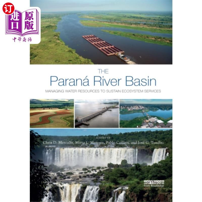 海外直订Parana River Basin 巴拉那河流域