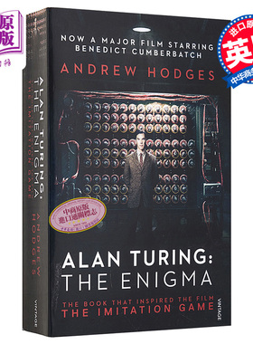 预售 【中商原版】Alan Turing the Enigma  艾伦图灵模仿游戏英文原版夏洛克扮演 卷福本尼迪克特·康伯巴奇主演 电影小说