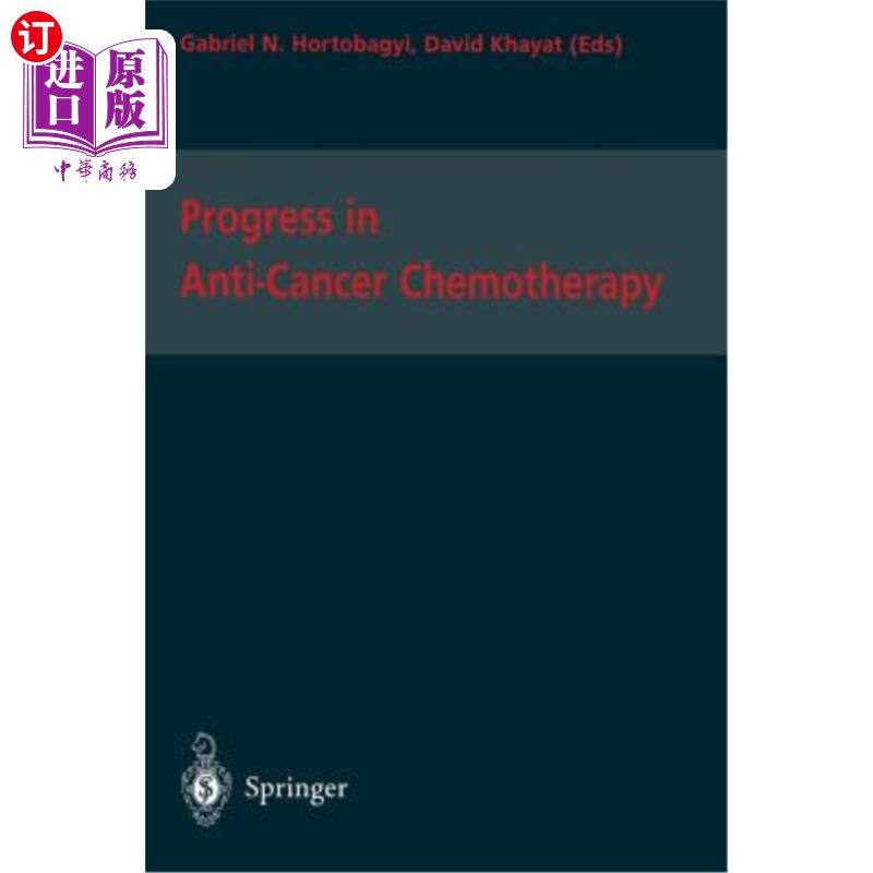 海外直订医药图书Progress in Anti-Cancer Chemotherapy 抗癌化疗的进展