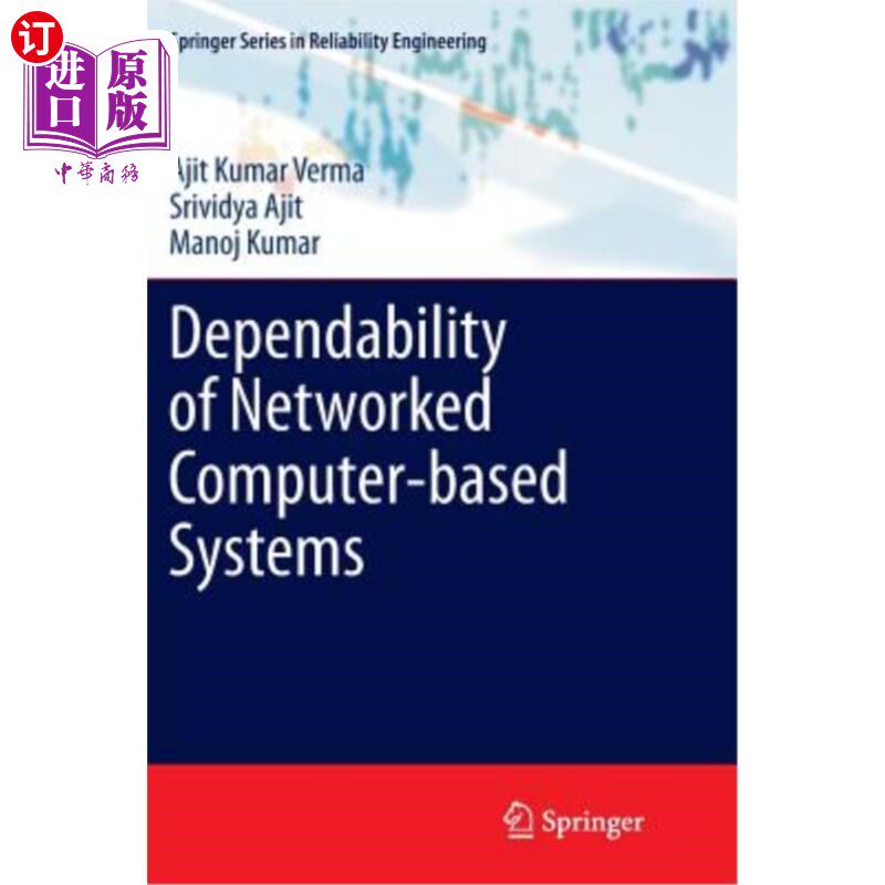 海外直订Dependability of Networked Computer-Based Systems 计算机系统的可靠性