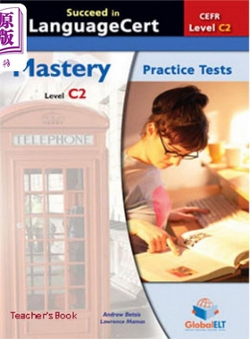 Succeed in LanguageCert-CEFR C2-Practice Tests-Overprinted Edition with Answers朗思考试-CEFRC2-练习测试【中商原版】