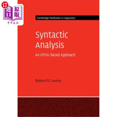 海外直订Syntactic Analysis 句法分析