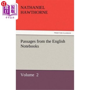 Notebooks 海外直订Passages English the 摘自英语笔记本 from