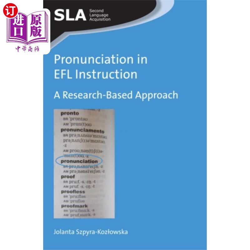 海外直订Pronunciation in EFL Instruction 英语教学中的发音