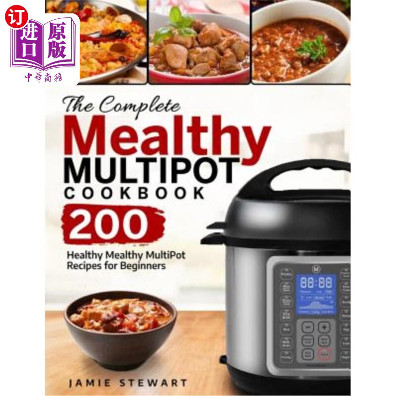 海外直订The Complete Mealthy Multipot Cookbook: 200 Healthy Mealthy Multipot Recipes for 完整的多点营养食谱：200个高性价比高么？