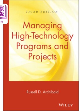 海外直订Managing High-Technology Programs and Projects 管理高科技计划和项目