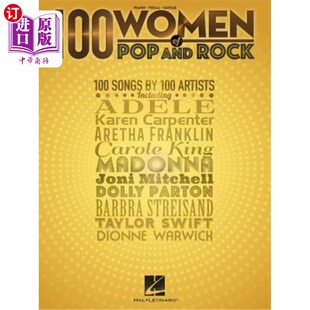 Women Rock and 100名流行摇滚女性 Pop 海外直订100
