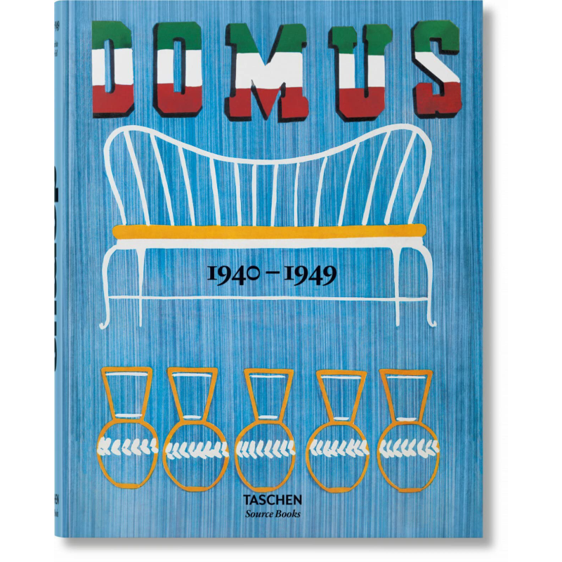 Domus: 1940–1949 进口艺术 建筑杂志多莫斯设计 1940–1949 Taschen 室内装饰建筑设计【中商原版】