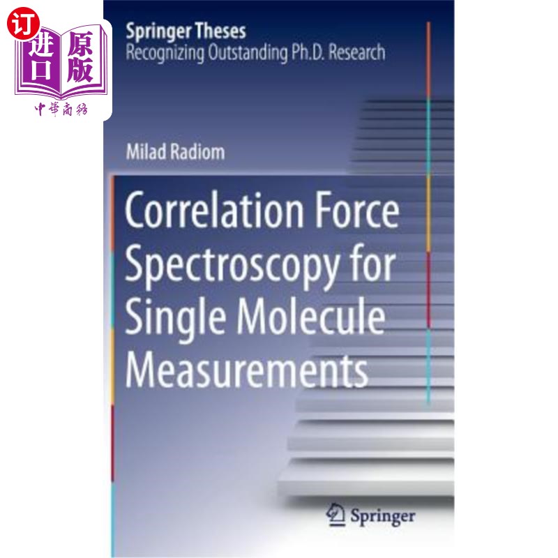 海外直订Correlation Force Spectroscopy for Single Molecule Measurements 单分子测量的相关力谱
