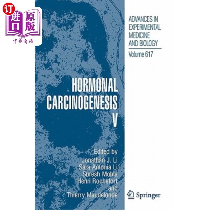 海外直订医药图书Hormonal Carcinogenesis V 激素致癌作用