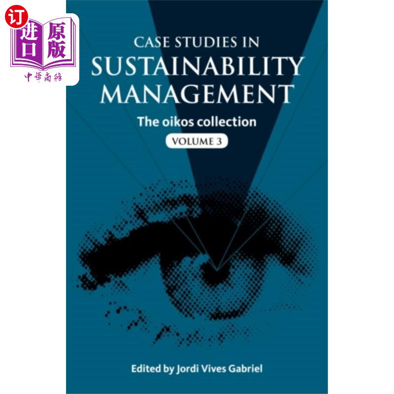 海外直订Case Studies in Sustainability Management 可持续发展管理个案研究
