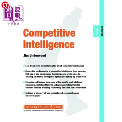 海外直订Competitive Intelligence - Strategy 03.09 竞争情报-战略03.09