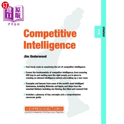 海外直订Competitive Intelligence - Strategy 03.09 竞争情报-战略03.09