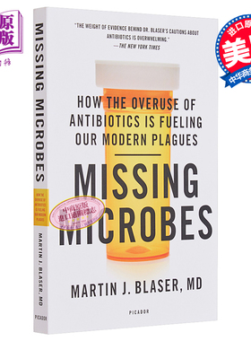 消失的微生物 滥用抗生素引发的健康危机 英文原版 Missing Microbes Martin Blaser【中商原版】