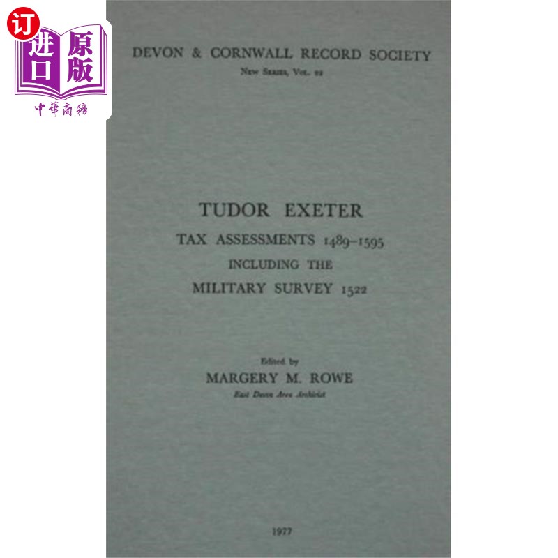 海外直订Tudor Exeter 都铎王朝的埃克塞特
