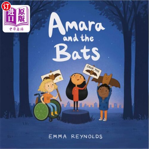海外直订Amara and the Bats 阿玛拉和蝙蝠