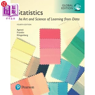 海外直订Statistics: The Art and Science of Learning from... 统计学:从数据学习的艺术和科学加上MyStatLab与培生文本，