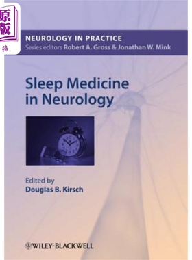 现货 神经病学中的睡眠医学 Sleep Medicine In Neurology 英文原版 Douglas Kirsch 中商原版