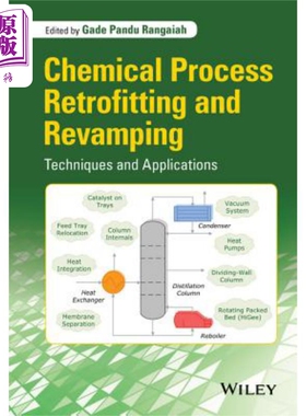 化工流程改造与改进情况 技术与应用 Chemical Process Retrofitting And Revamping 英文原版 Gade Rangaiah【中商原版】