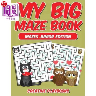 海外直订My Big Maze Book Mazes Junior Edition 我的大迷宫书迷宫初级版