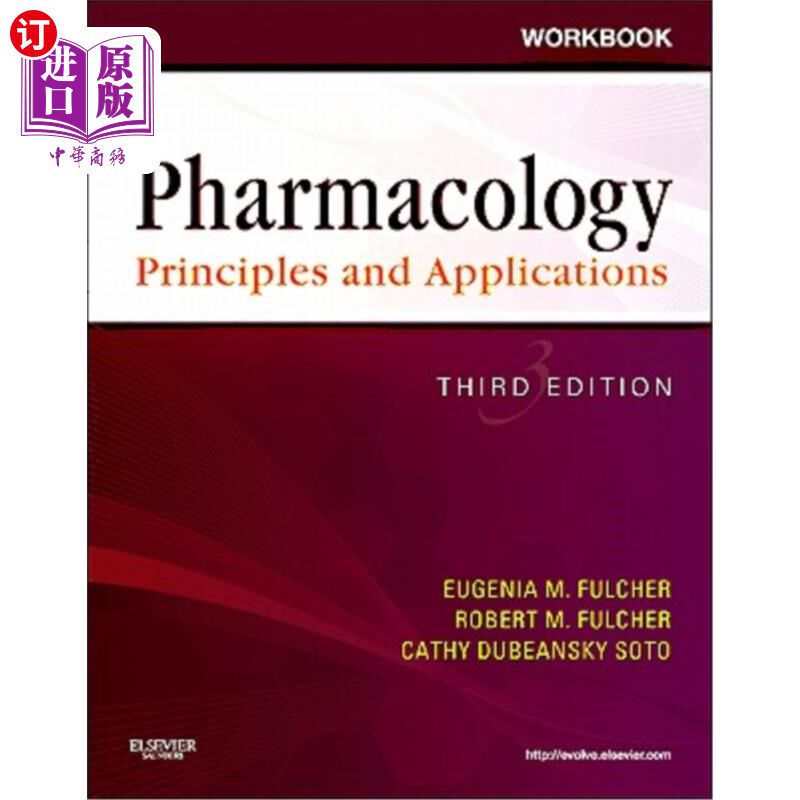 海外直订医药图书Workbook for Pharmacology: Principles and Applications: A Worktext for Allied He 药理学工作手册：原