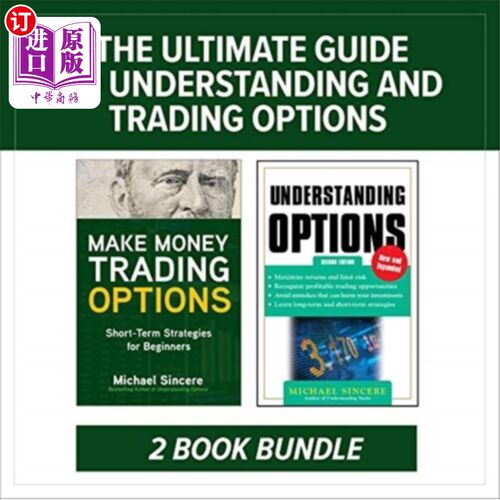 海外直订Ultimate Guide to Understanding and Trading Opti... 最终指南的理解和交易期权:两本书捆绑