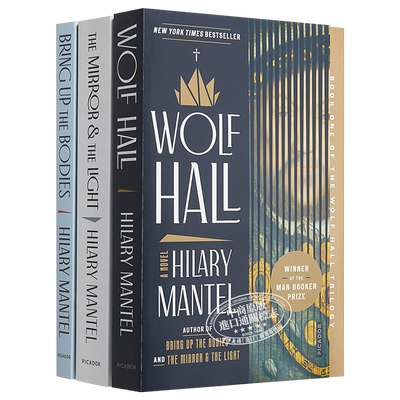 希拉里 曼特尔 狼厅三部曲 3本套装 Wolf Hall Trilogy 英文原版 Hilary Mantel【中商原版】