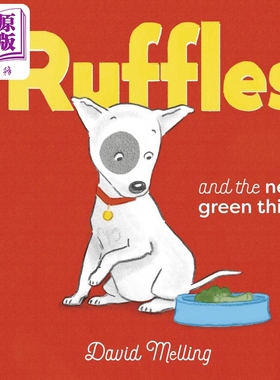 Ruffles and the New Green Thing 莱弗与绿色蔬菜 英文原版 进口原版 2岁到5岁 精装 儿童图画书 David Melling【中商原版】