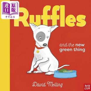 David the Thing Green Ruffles 英文原版 儿童图画书 Melling 精装 New 2岁到5岁 进口原版 中商原版 莱弗与绿色蔬菜 and