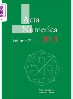 海外直订Acta Numerica 2013: Volume 22 2013年《数字学报》：第22卷