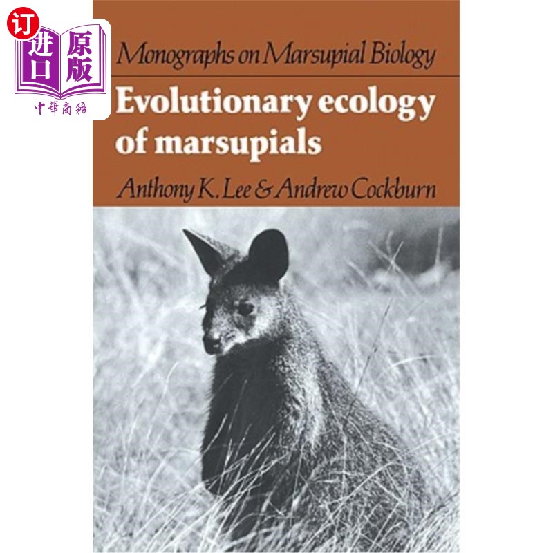 海外直订Evolutionary Ecology of Marsupials 有袋类动物的进化生态学