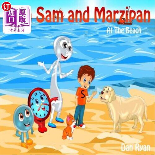 海外直订Sam Sam and Marzipan: At The Beach 山姆和杏仁糖:在海滩