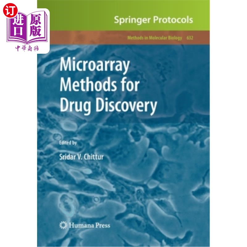 海外直订Microarray Methods for Drug Discovery 药物发现的微阵列方法