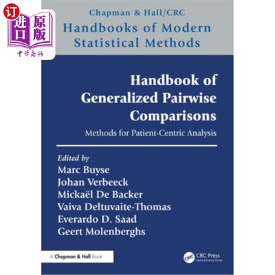 海外直订Handbook of Generalized Pairwise Comparisons: Methods for Patient-Centric Analys 广义两两比较手册：以患者为